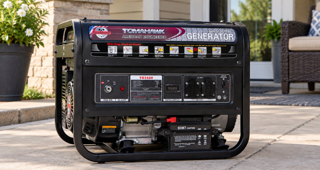 ¿Qué cosas puedo encender con un generador eléctrico de 3500 watts?