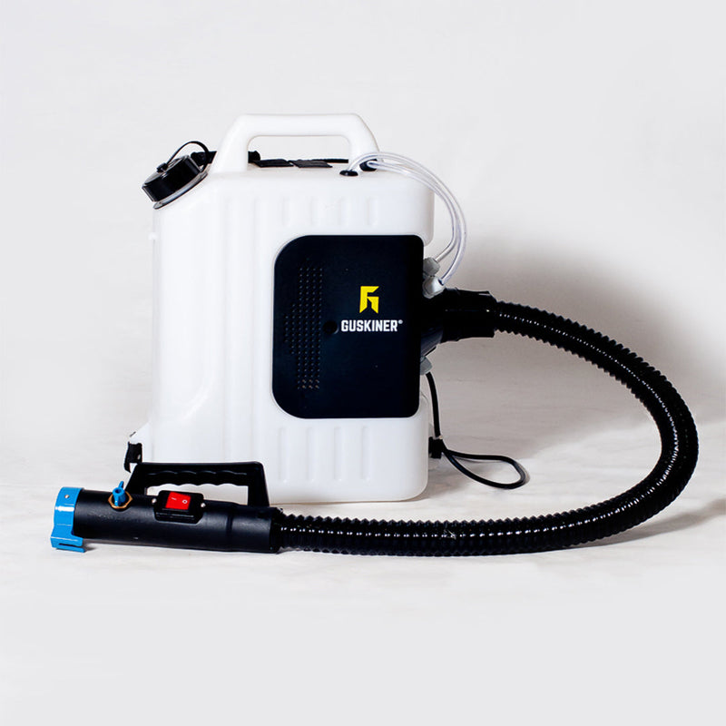 Motopulverizadora van Beek 3vB-14T TURBO BOOST - Nebulizador ULV eléctrico Guskiner GM1506E
