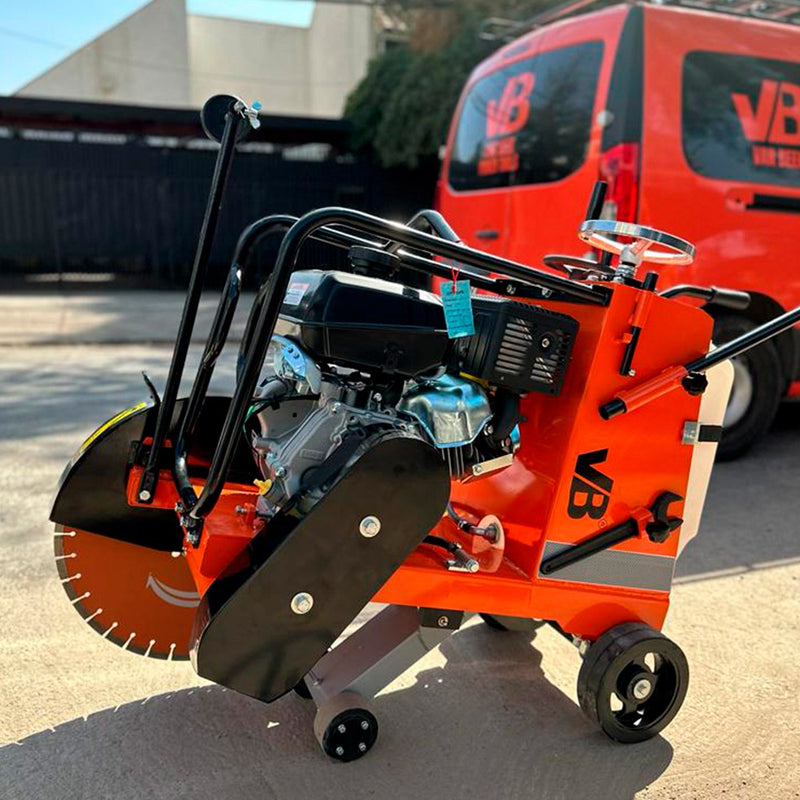 Corta concreto 12HP 3600 RPM Disco de 50cm incluido modelo vB500 van Beek