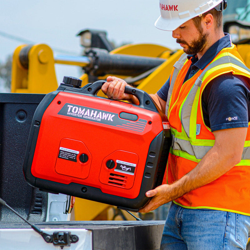 Generador Inverter de 3.0Kw super silencioso y portatil con AVR  uso domiciliario Modelo TG3000i Tomahawk Power