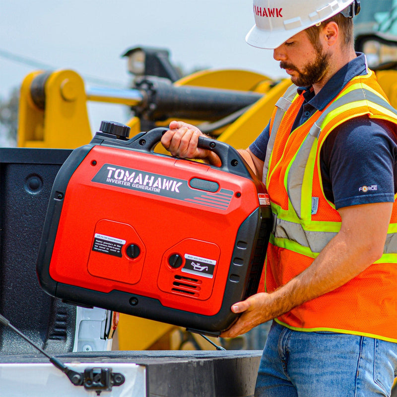 Generador Inverter de 2.0Kw super silencioso y portatil con AVR uso domiciliario Modelo TG2000i Tomahawk Power - PRE VENTA