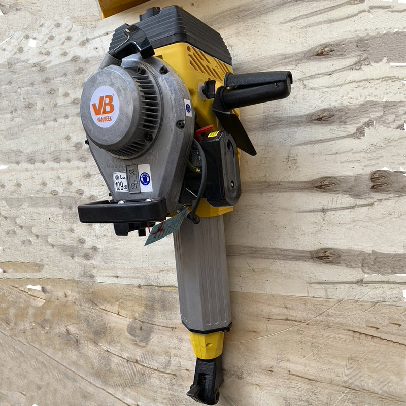 Martillo demoledor a bencina 5.3HP + 3 Tipos de punta Modelo vB40 van Beek