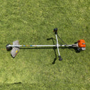 Orilladora desbrozadora profesional de arnés ergonómica y nivel de ruido bajo 1.7HP Modelo 3vB400 van Beek