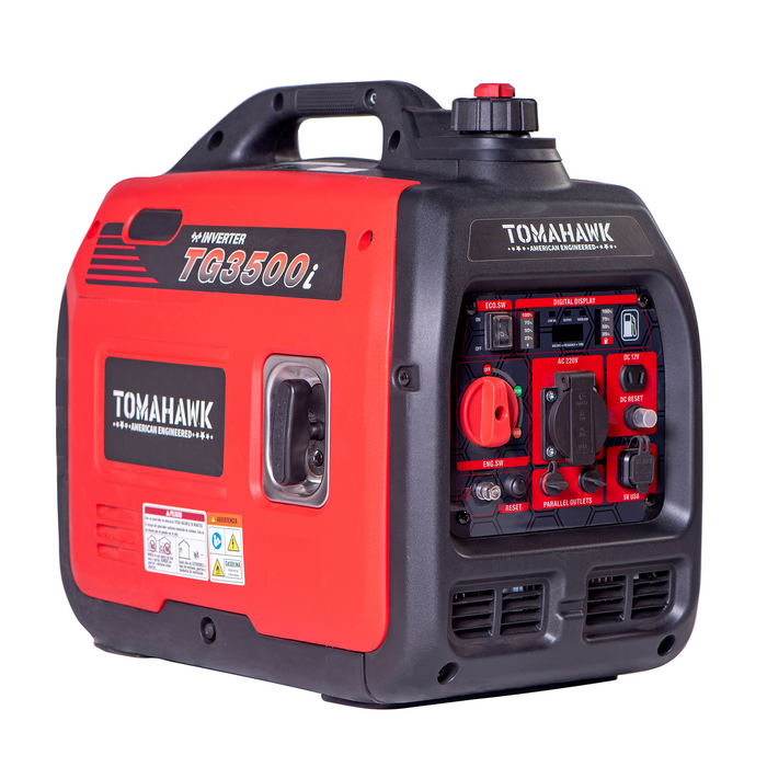 Generador Inverter a nafta TOMAHAWK TG3500i van Beek