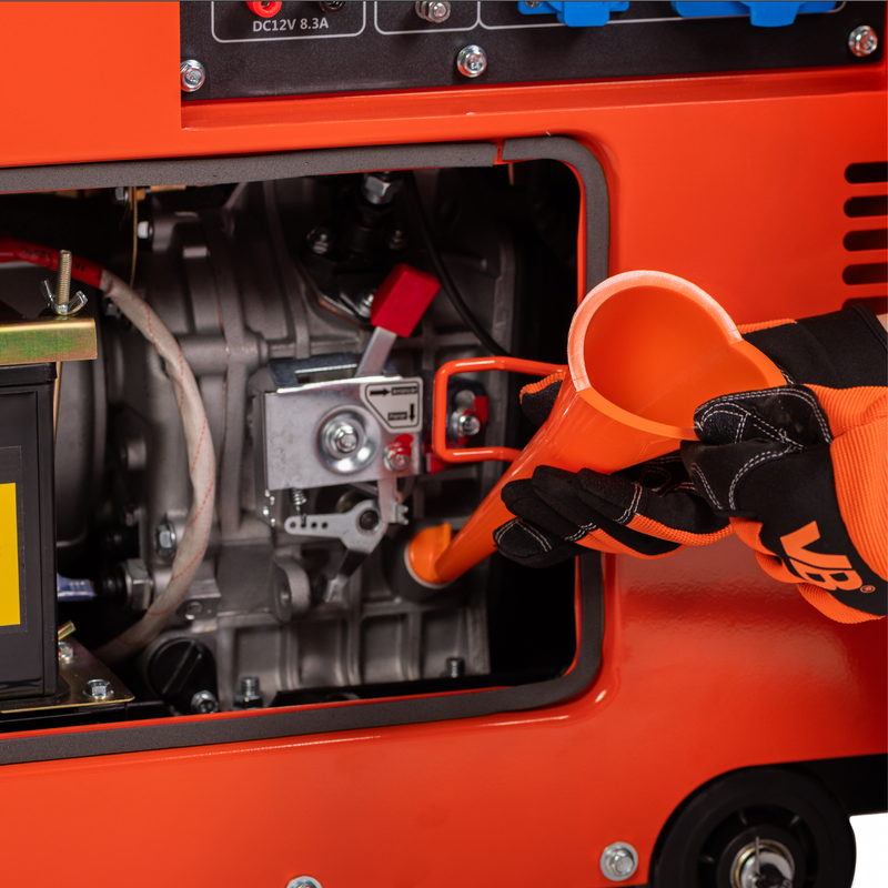 Pack Generador 7.0 Kva a diesel insonorizado monofasico con ATS Modelo vB7000DG-ATS  van Beek - PRE VENTA