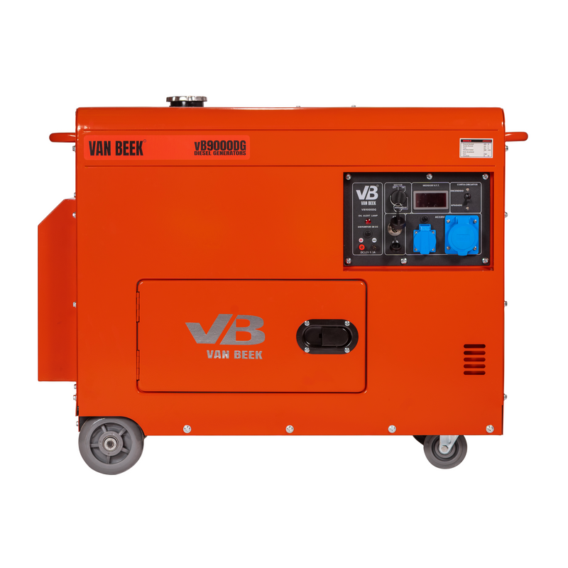 Generador 9.0 Kva a diesel insonorizado  monofasico sin ATS Modelo vB9000DG van Beek