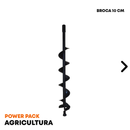 POWER PACK Ahoyadora + Barrenos de 10, 15 y 20 cm, Aceite, Gorro y Guantes.