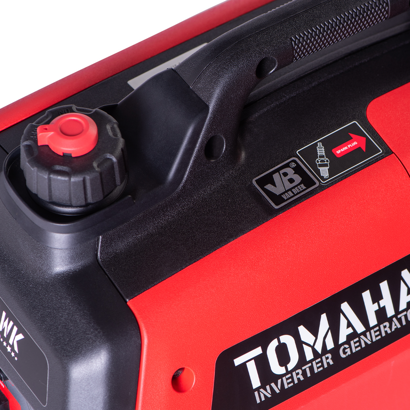 Generador Inverter de 2.0Kw super silencioso y portatil con AVR uso domiciliario Modelo TG2000i Tomahawk Power - PRE VENTA