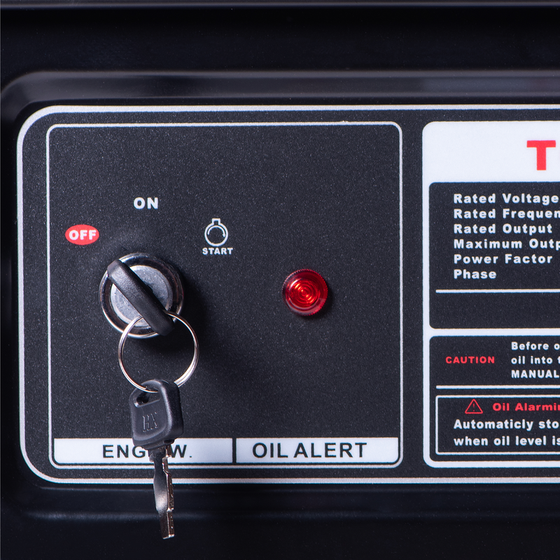 Generador 8.0Kva 30 Amperes de estructura militar y partida electrica  con AVR Modelo TG8000E Tomahawk Power