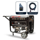 Pack Generador 5.0Kva 21 Amperes de estructura militar de partida manual con AVR Modelo TG5000 Tomahawk Power + Aceite 4T + Cable 10m con conexiones
