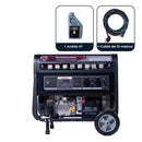 Pack Generador 5.0Kva 21 Amperes de estructura militar de partida electrica con AVR Modelo TG5000E Tomahawk Power + Aceite 4T + Cable 10m con conexiones