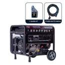 Pack Generador 8.0Kva 30 Amperes de estructura militar de partida electrica con AVR Modelo TG8000E Tomahawk Power + Aceite 4T + Cable 10m con conexiones