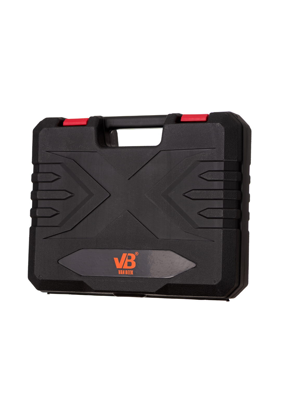 Kit de poda van Beek vB25 con 2 baterías de litio y maletín de transporte.