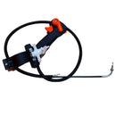 Foto de un Acelerador con interruptor de encendido/apagado Motopulverizadoras van Beek, sobre un fondo blanco.