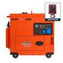 Pack Generador 7.0 Kva a diesel insonorizado monofasico con ATS Modelo vB7000DG-ATS  van Beek - PRE VENTA