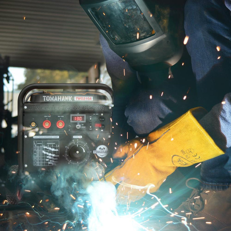 Motosoldador 210 Amperes / Generador 2,2Kw Tomahawk Power TWG210