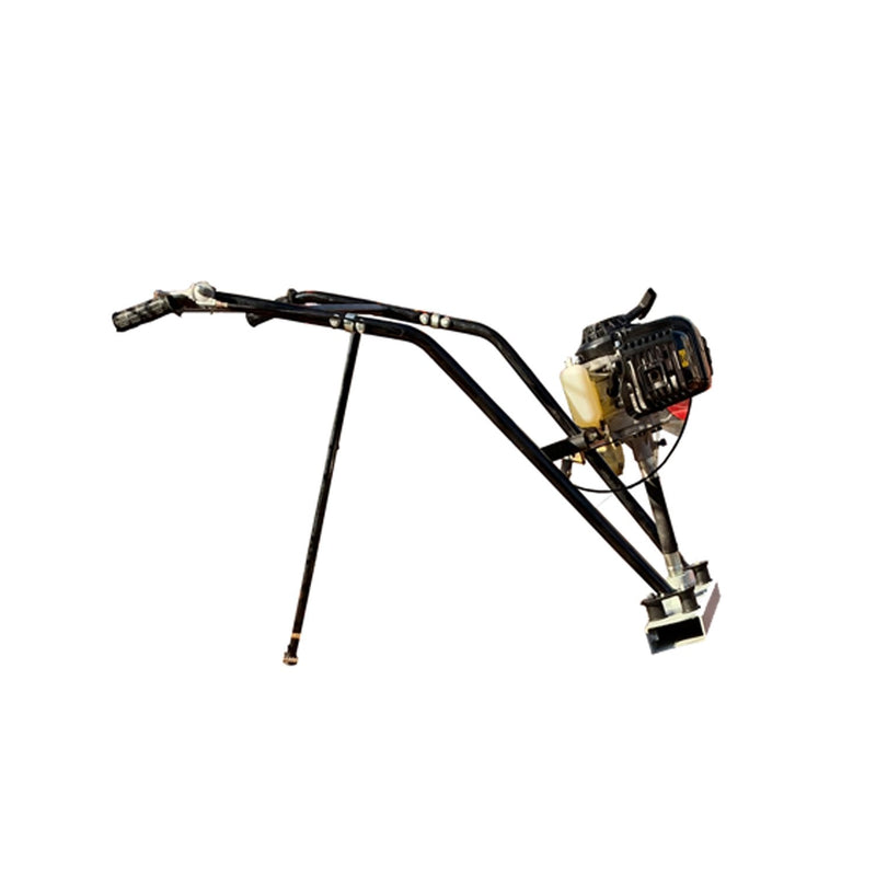 Regla alisadora de aluminio para Concreto de 1.8 metros de largo + Motor de 4 tiempos 1.8HP Modelo TvB6-T van Beek