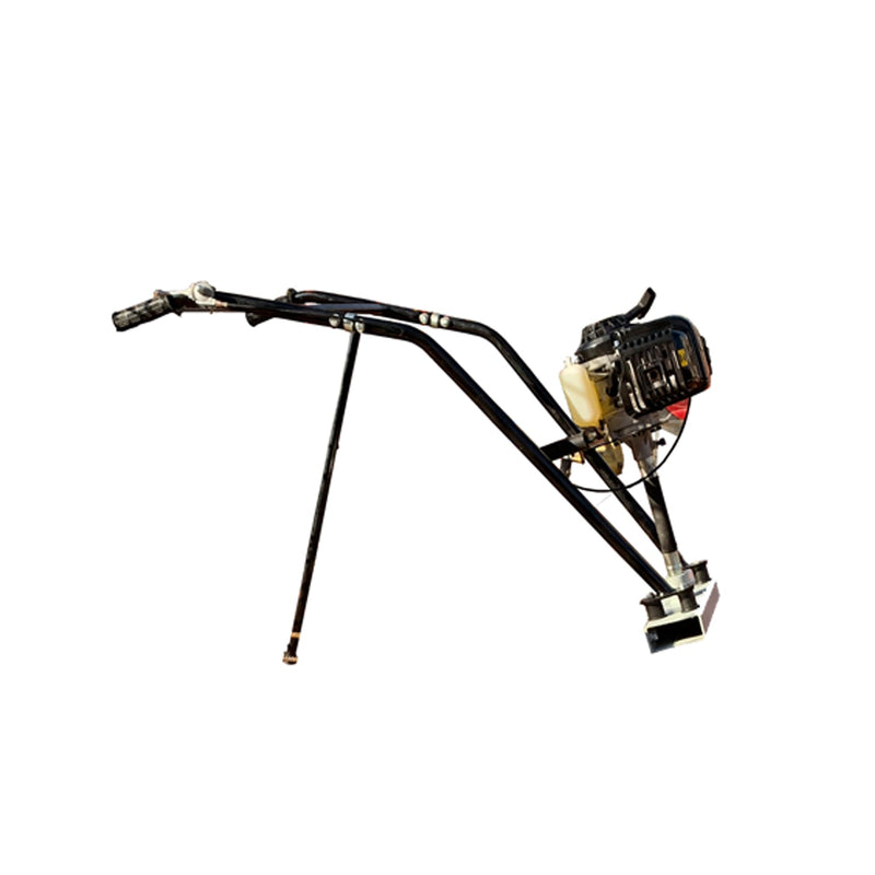 Regla alisadora de aluminio para Concreto de 4.3 metros de largo + Motor de 4 tiempos 1.8HP Modelo TvB14-T van Beek