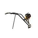 Regla alisadora de aluminio para Concreto de 3.048 metros de largo + Motor de 4 tiempos 1.8HP Modelo TvB10-T van Beek