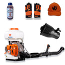 POWER PACK Motopulverizadora + Boquilla ULV, Aceite 500 ml, Gorro y Guantes