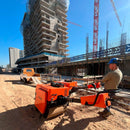 Rodillo doble tambor de Camino 6HP dirección hidraulica y fuerza de compactación de 15KN van Beek vB600