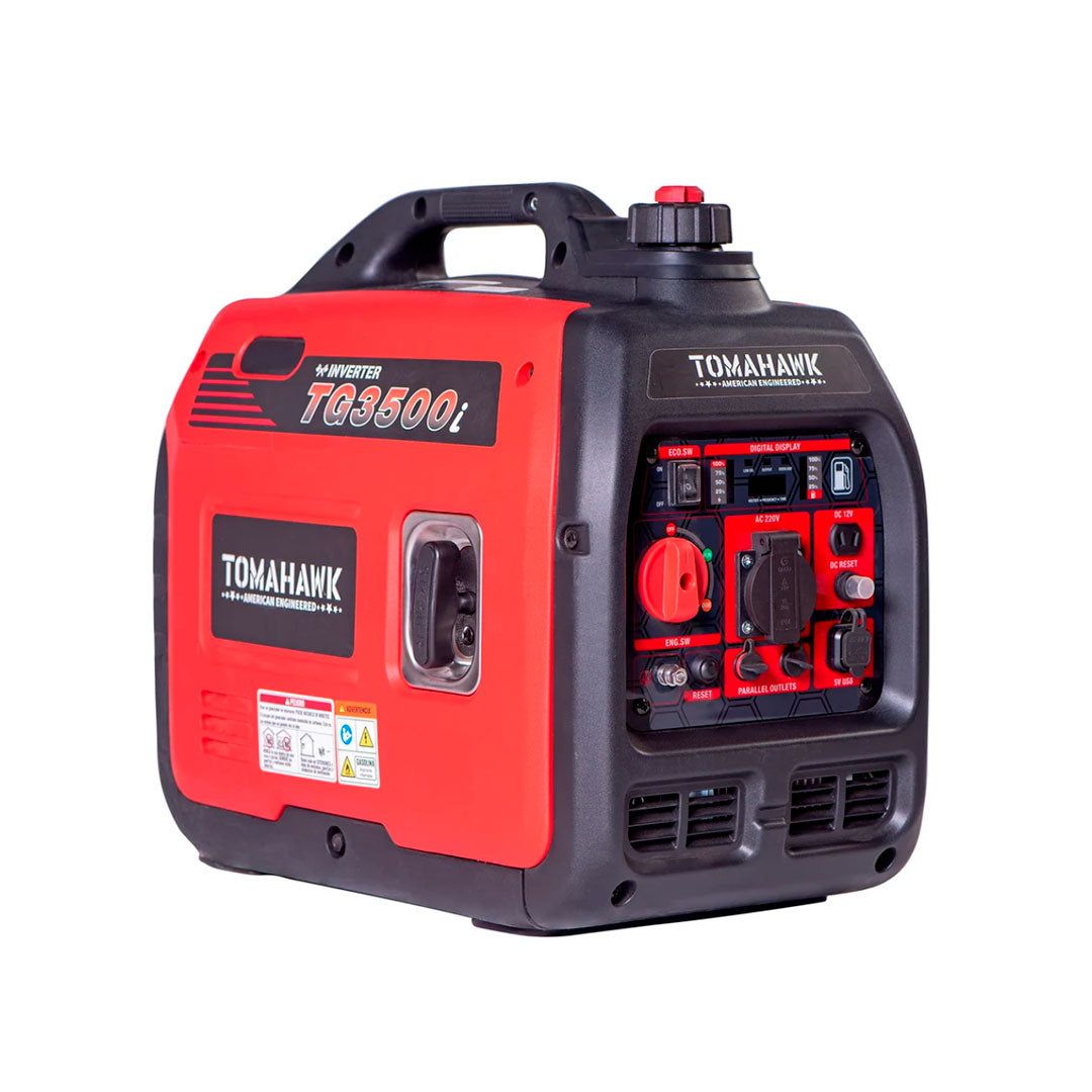 Generador Eléctrico Inverter a nafta TOMAHAWK 3500 Watts TG3500i